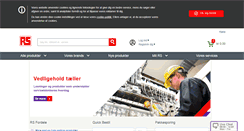 Desktop Screenshot of dk.rs-online.com
