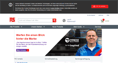 Desktop Screenshot of de.rs-online.com